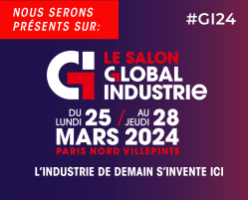 Nous exposons au <br />Salon Global Industrie 2024